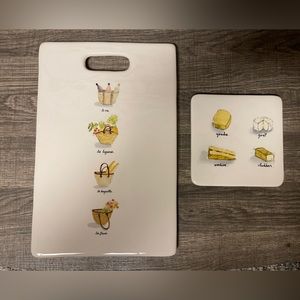 Rae Dunn Vintage Cheese Board & Serving Tray 🇺🇸